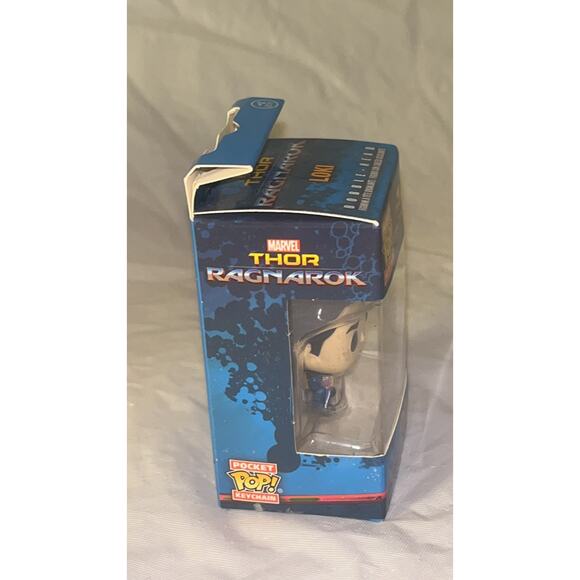 Funko Pocket Pop! Keychain - Loki Bobble Head - Marvel Thor Ragnarok Collectible - Picture 6 of 6